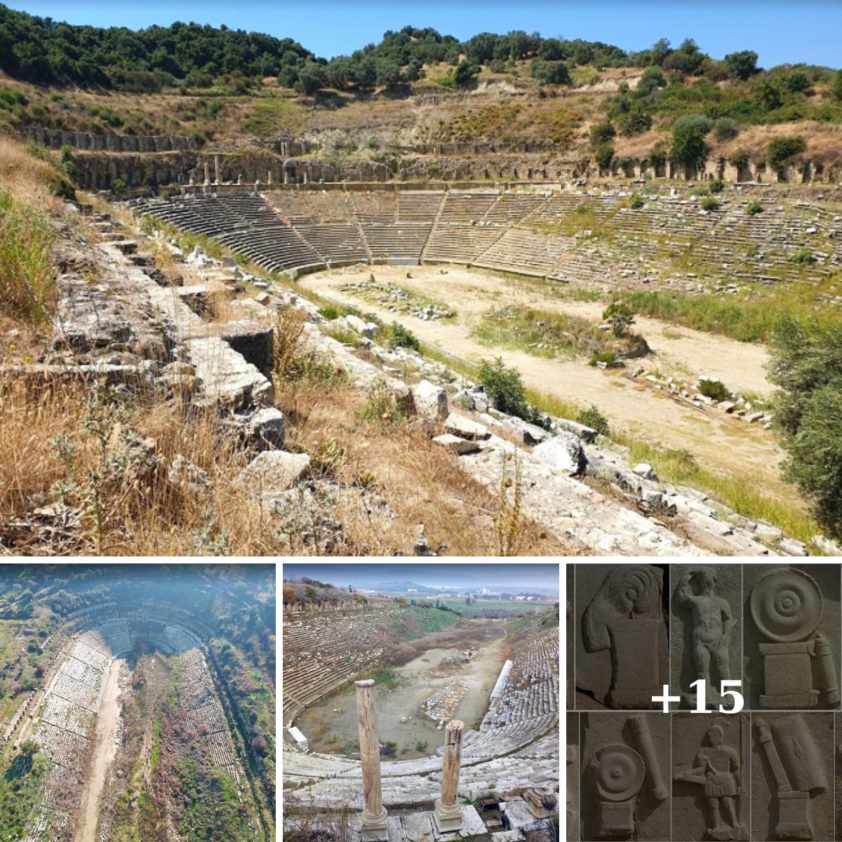 Amazing constructions about ancient Greek stadium excavations and the story behind them